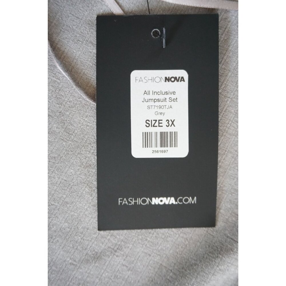 Fashion Nova Women Gray Open-Front Cardigan – Size 3X (NWT) - Picture 5 of 9